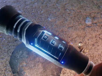 Gentleman Holographic Sword 3D model