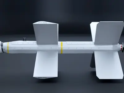 Zala Lancer-3 Kamikaze Drone 3D model