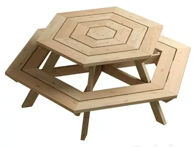 Garden Chairs  3D model