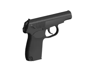 Makarov pistol 3D model