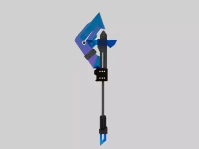 slicer sword model Low-poly 3D model