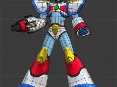 Megaman X Max Armor - Mega Man X3 3D model