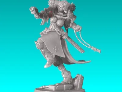 IMPERIAL RELIGIOUS WARGAMING 3D print model