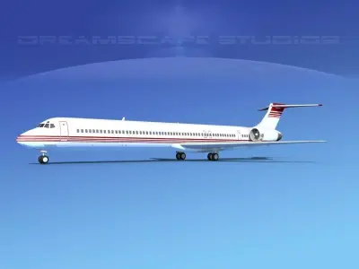 McDonnell Douglas MD-90 Corporate 5 3D model
