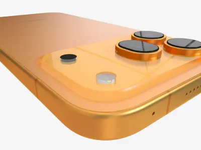 Honor 600 Pro Orange 3D model