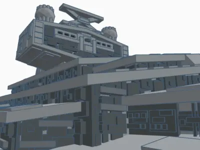 Imperial Star Destroyer 3D print model purchase