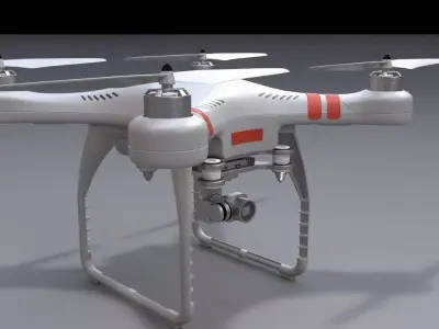 Phantom X Drone  3D model
