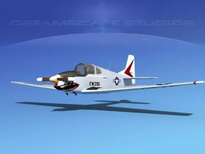 Johnston A-51A V01 3D model