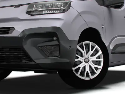 Fiat E Doblo SWB Van 2024 3D model