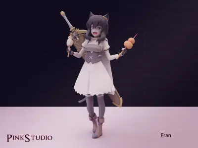 Reincarnated as a sword - Fran 3D print model