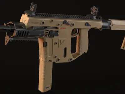 kriss vector g2 Low-poly 3D model