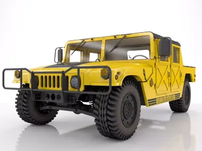 Hummer H1 Humvee 3D model
