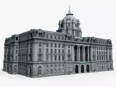 European Building 3D model