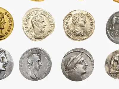 Roman Coins 3D model
