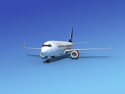 Boeing 737-800ER SAS 3D model