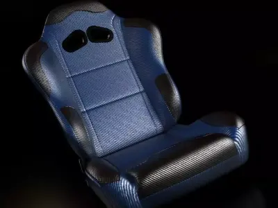 TKs Racing Seat Free 3D model