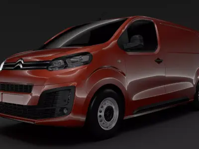 Citroen Dispatch XS 2020 3D model