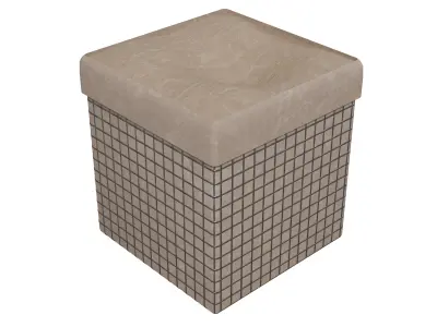 Military Hesco Barrier - Low Poly Game Ready Low-poly 3D model