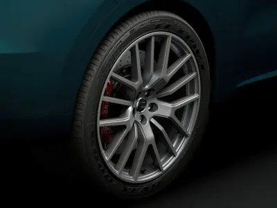 Maserati Levante GranLusso 2020 wheel 3D model