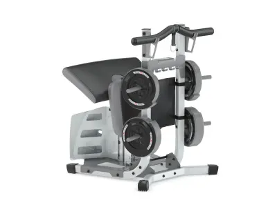Bowflex Revolution Accessory Rack 3D model
