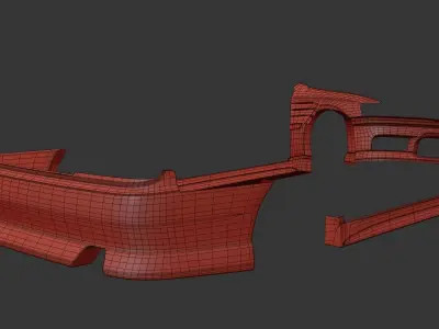 Toyota Chaser M-Sport BodyKit 3D model 3D model