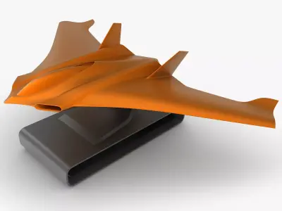 Bomber Concept 3D model