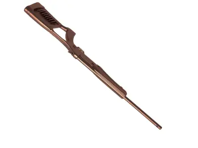 SS POLY TUFFY  - rifle 3D print model