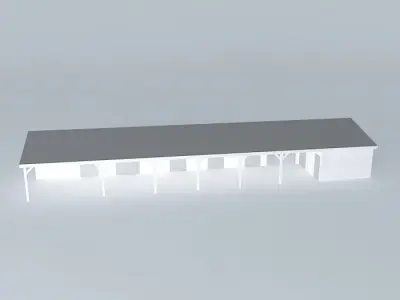 House section Free 3D model