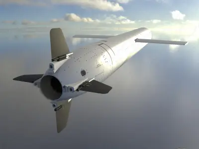  Kalibr 3M 14 cruise missile Russian Navy Detailed tech model  3D model