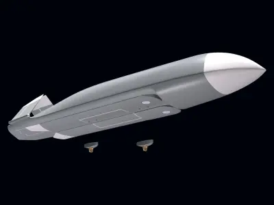 UCAV Molniya 3D model
