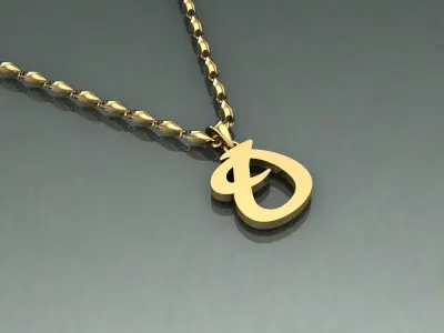 Pendant O-o1 3D print model