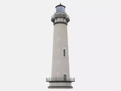 Lighthouse - Low-poly PBR textured model Low-poly 3D model