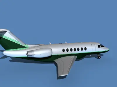 Hawker Siddley 4000 V13 3D model