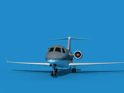 Cessna Citation C700 Longitude V09 3D model