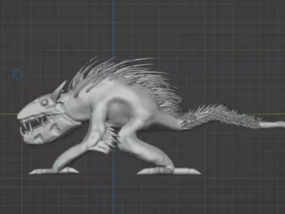 Mutant Rat 3D model