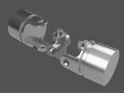 Universal coupler 3D model