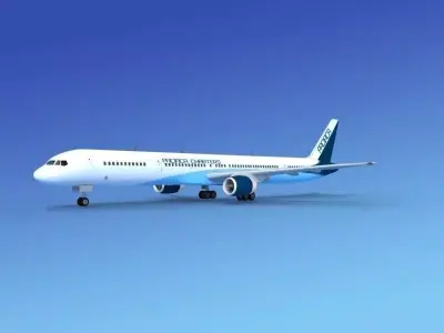 Boeing 757-300 Pacifica Charter 3D model