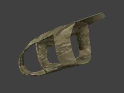 Ballistic Vest Free low-poly 3D model