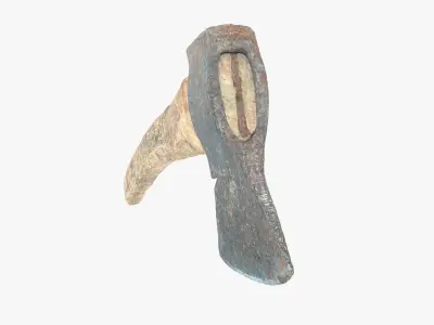 Axe Historical Low-poly 3D model