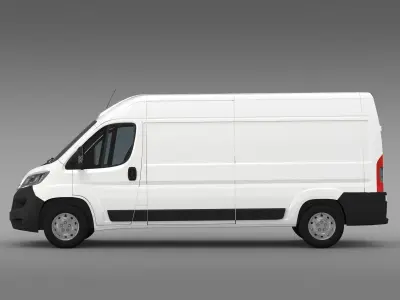 Citroen Relay Van L3H2 2017 3D model