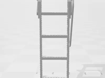 F-16C Fighting Falcon - Crew Boarding Ladder 3D print model