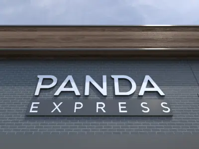 Retail-033 Panda Express 3D model
