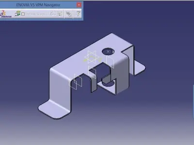 sheet metal CAD model 3D model