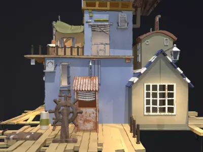 Set House model 3D model