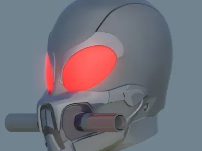 Metal Gear Solid 2 Raiden Scuba Mask for Cosplay 3D print model