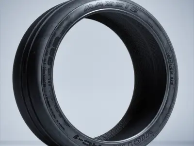 MAXXIS - VICTRA RC-1 Low-poly 3D model