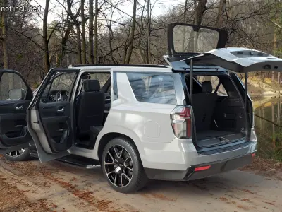 2024 Chevrolet Tahoe SUV White 3D model