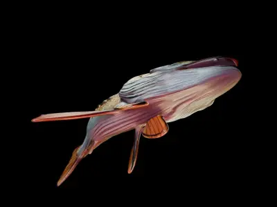 Trophy Fish Pike 2 3D model