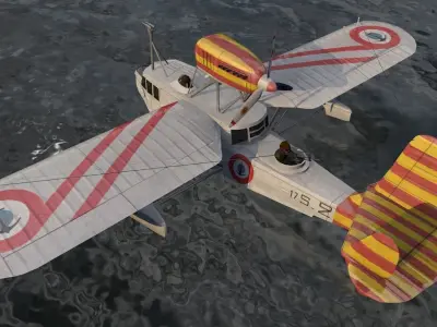 Loire L-130 Colonial 3D model