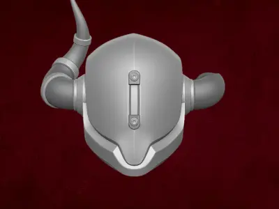 Lord Shaxx Destiny Fan Art STL Files For Action Figures 3D print model